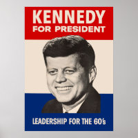 John F. Kennedy For President JFK Campaign