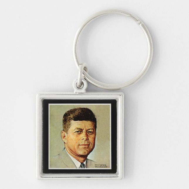 John F. Kennedy IN MEMORIAM Key Ring (Front)