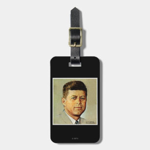 John F. Kennedy IN MEMORIAM Luggage Tag