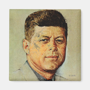 John F. Kennedy IN MEMORIAM Magnet