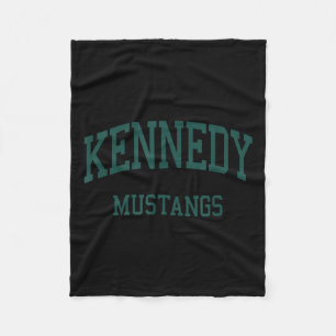 John F. Kennedy Memorial High School Hs Iselin Nj Fleece Blanket