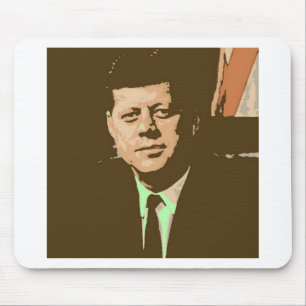 John F Kennedy Mouse Pad
