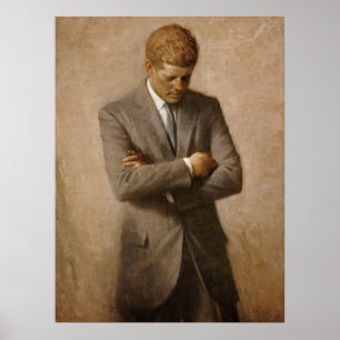 John F. Kennedy Official Portrait Poster