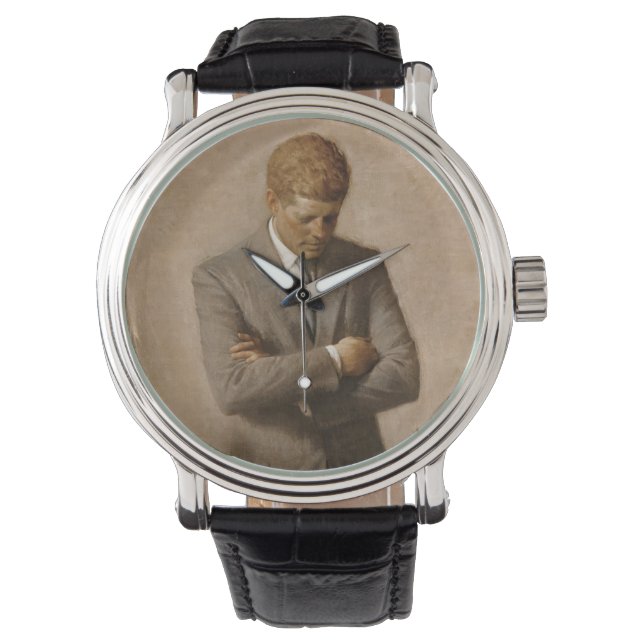 John F Kennedy Official Portrait Watch (Front)