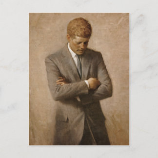 John F. Kennedy Official White House Portrait Postcard