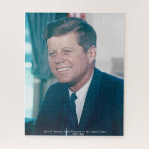 John F. Kennedy President of the United States Jigsaw Puzzle
