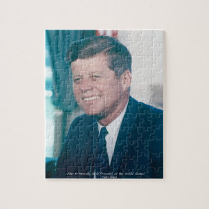 John F. Kennedy  President of the United States Jigsaw Puzzle