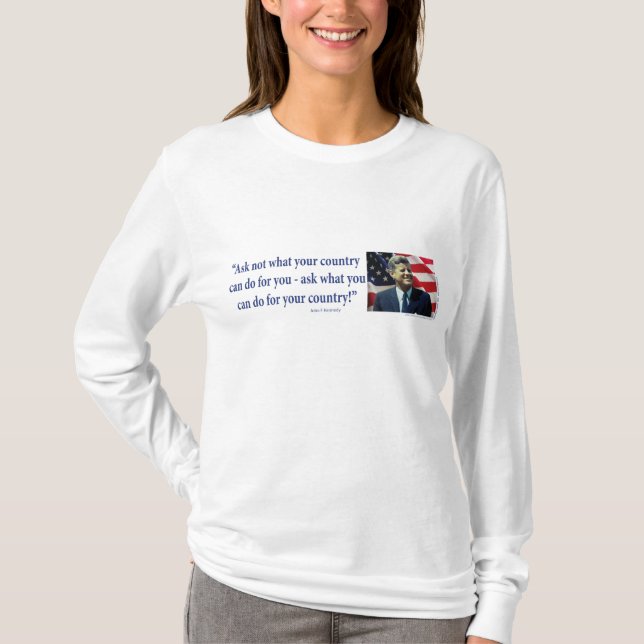 John F. Kennedy T-Shirt (Front)