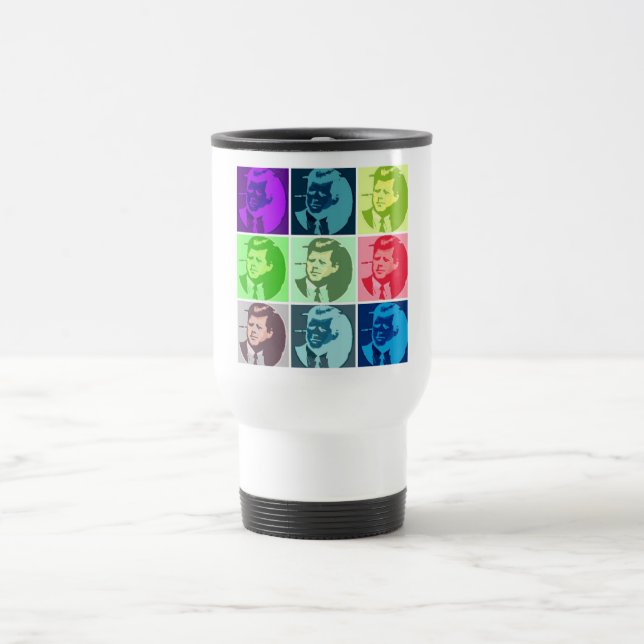 John F Kennedy Travel Mug (Center)