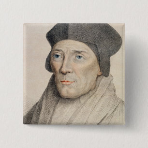 John Fisher, Bishop of Rochester (1469-1535) engra 15 Cm Square Badge