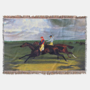 John Frederick Herring Priam 1831 Throw Blanket