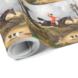 John Frederick Herring Snr Foxhunting: Clearing Wrapping Paper