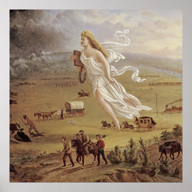 John Gast - American Progress Poster (Front)