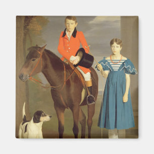 John Gubbins Newton and his Sister Mary, 1832-33 ( Magnet