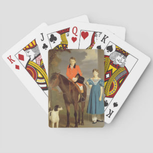 John Gubbins Newton and his Sister Mary, 1832-33 ( Playing Cards