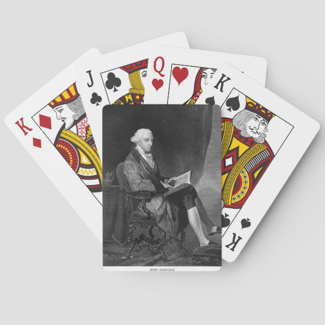 John Hancock Playing Cards (Back)