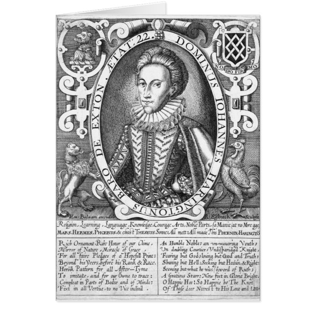 John Harington, 2nd Baron Harington of Exton (Front)