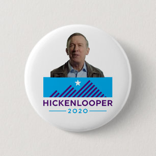 John Hickenlooper 2020 6 Cm Round Badge