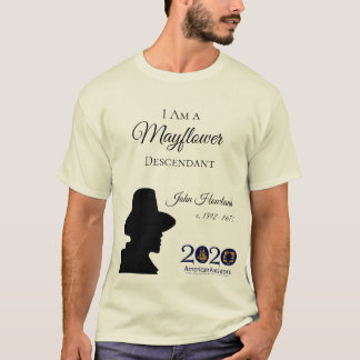 John Howland Mayflower Descendant Men's T-shirt