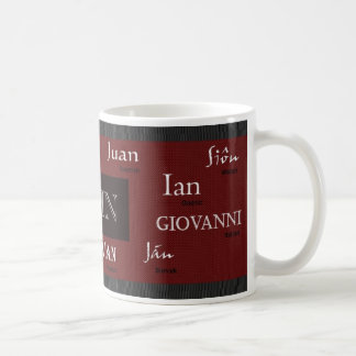 John International Name Mug