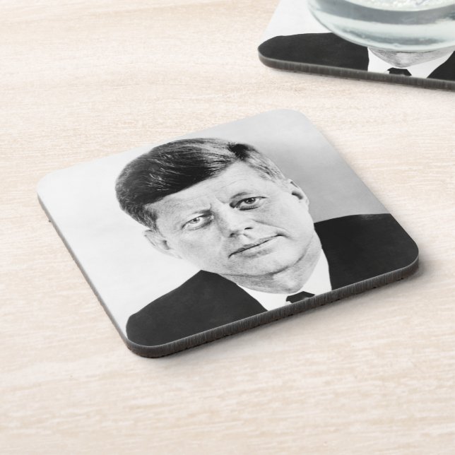 John Jack Kennedy US Presidential White House Coaster (Left Side)