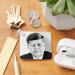 John Jack Kennedy US Presidential White House Key Ring