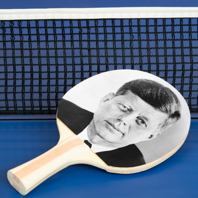 John Jack Kennedy US Presidential White House Ping Pong Paddle (Insitu)