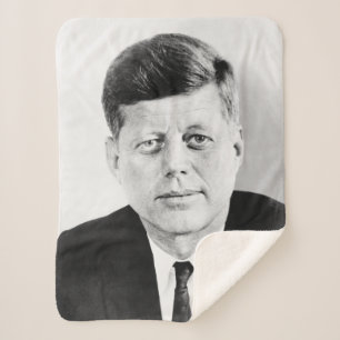 John Jack Kennedy US Presidential White House Sherpa Blanket