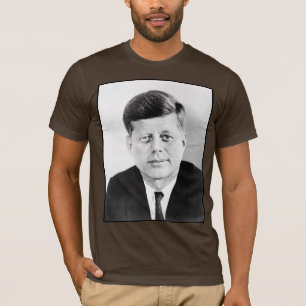 John Jack Kennedy US Presidential White House T-Shirt