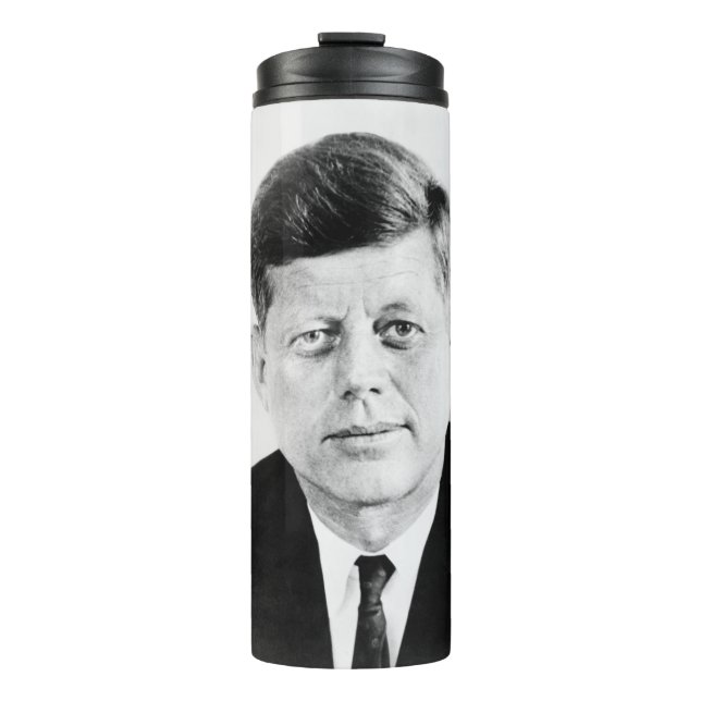 John Jack Kennedy US Presidential White House Thermal Tumbler (Front)