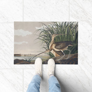 John James Audubon Long-Billed Curlew Bird Doormat