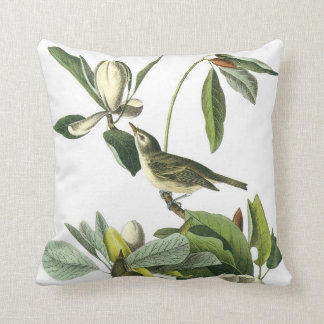 John James Audubon Vireo Pillow