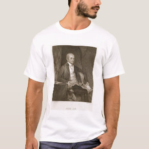 John Jay, engraved by Asher Brown Durand (1796-188 T-Shirt