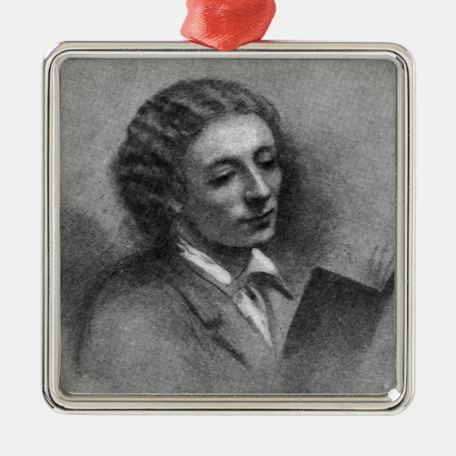John Keats Metal Tree Decoration (Front)