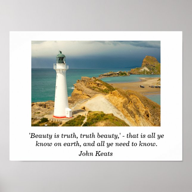 John Keats quote - art print (Front)