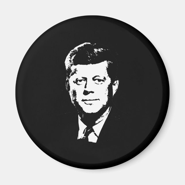 John Kennedy Gear Magnet (Front)