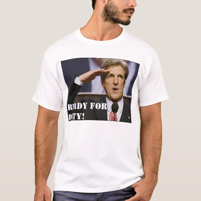 John Kerry For President T-Shirt (Front)