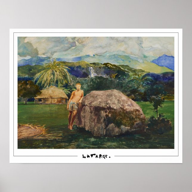 John La Farge Zedign Art Poster #138 (Front)