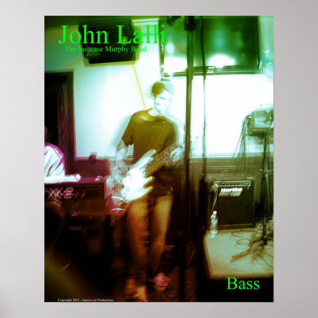 John Lalli Poster (Front)