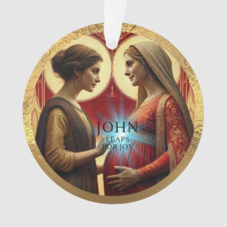 John Leaps for Joy Acrylic Ornament