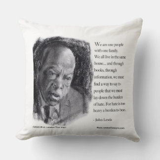 John Lewis & Quote Beautiful Portrait Cushion