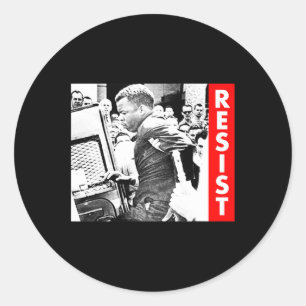 John Lewis - Resist  Classic Round Sticker