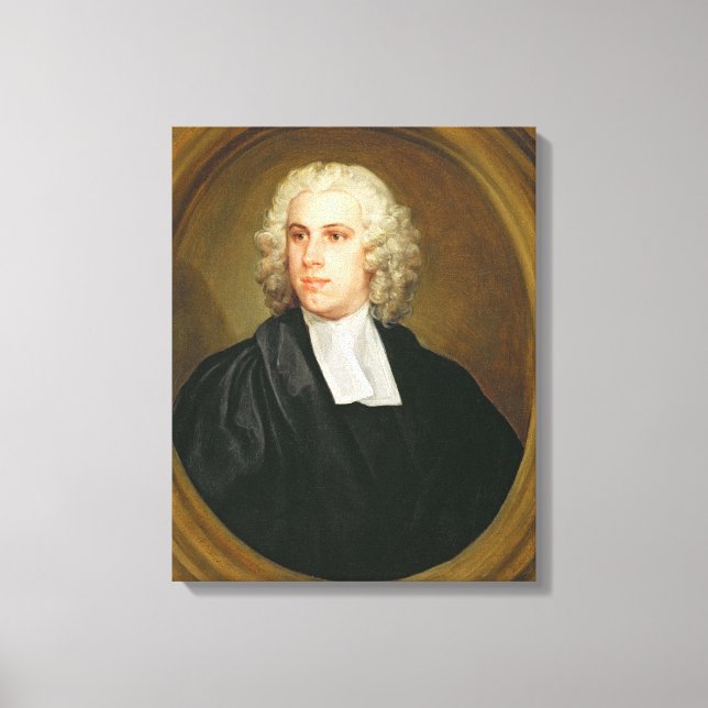 John Lloyd, Curate of St. Mildred's, Broad Street, Canvas Print (Front)