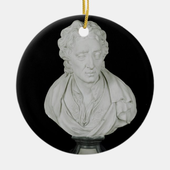 John Locke (1632-1704) (plaster) Ceramic Tree Decoration (Front)