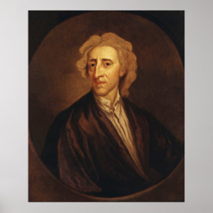 John Locke by Sir Godfrey Kneller Poster