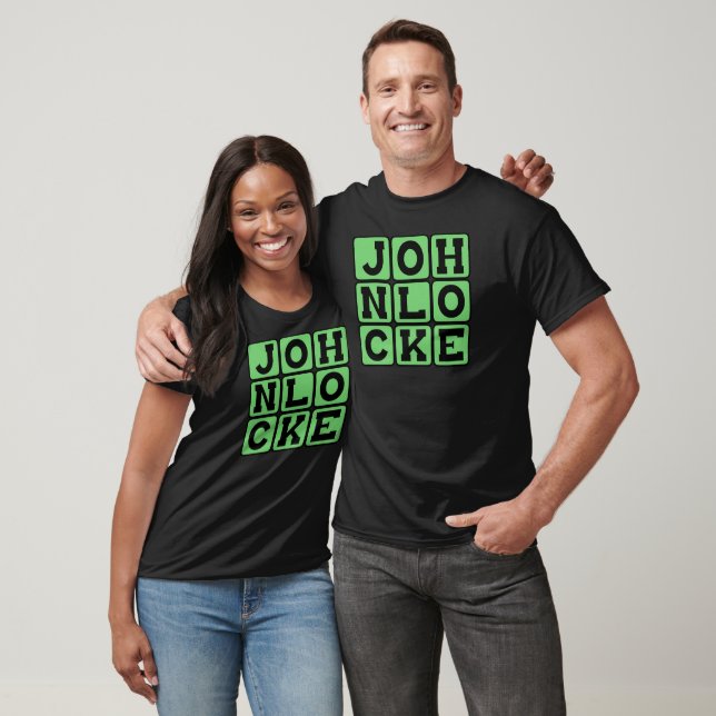 John Locke, English Philosopher T-Shirt (Unisex)
