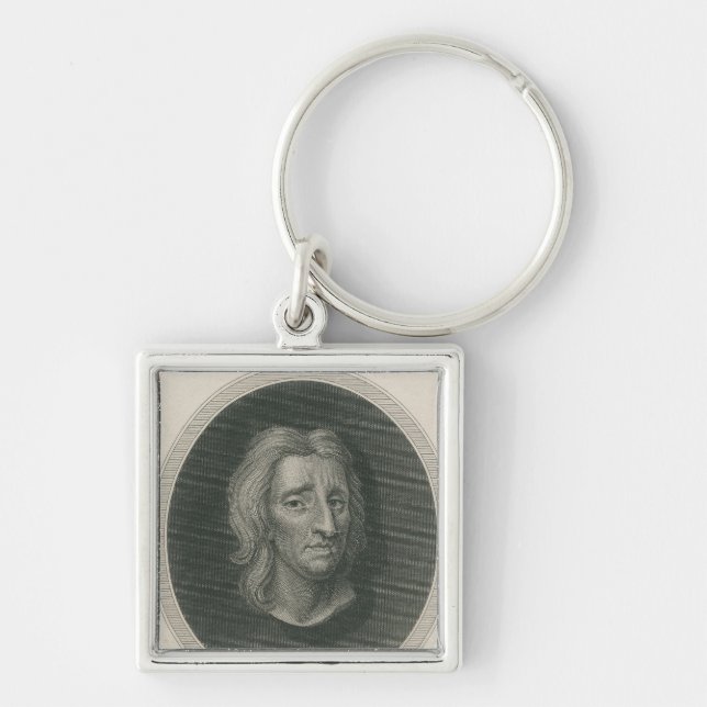 John Locke, engraved by James Basire Key Ring (Front)