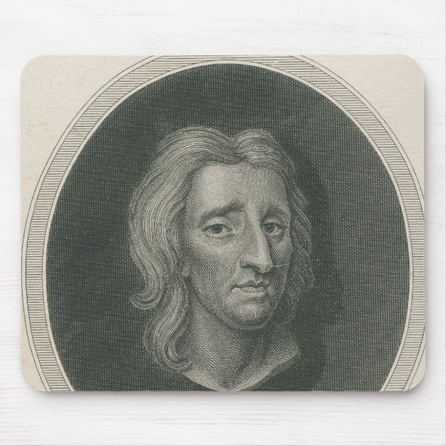 John Locke, engraved by James Basire Mouse Pad (Front)