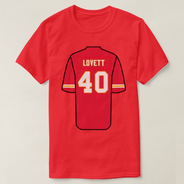 John Lovett Jersey T-Shirt (Design Front)