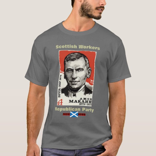 John Maclean Scottish Workers Republican Party Tee (Front)